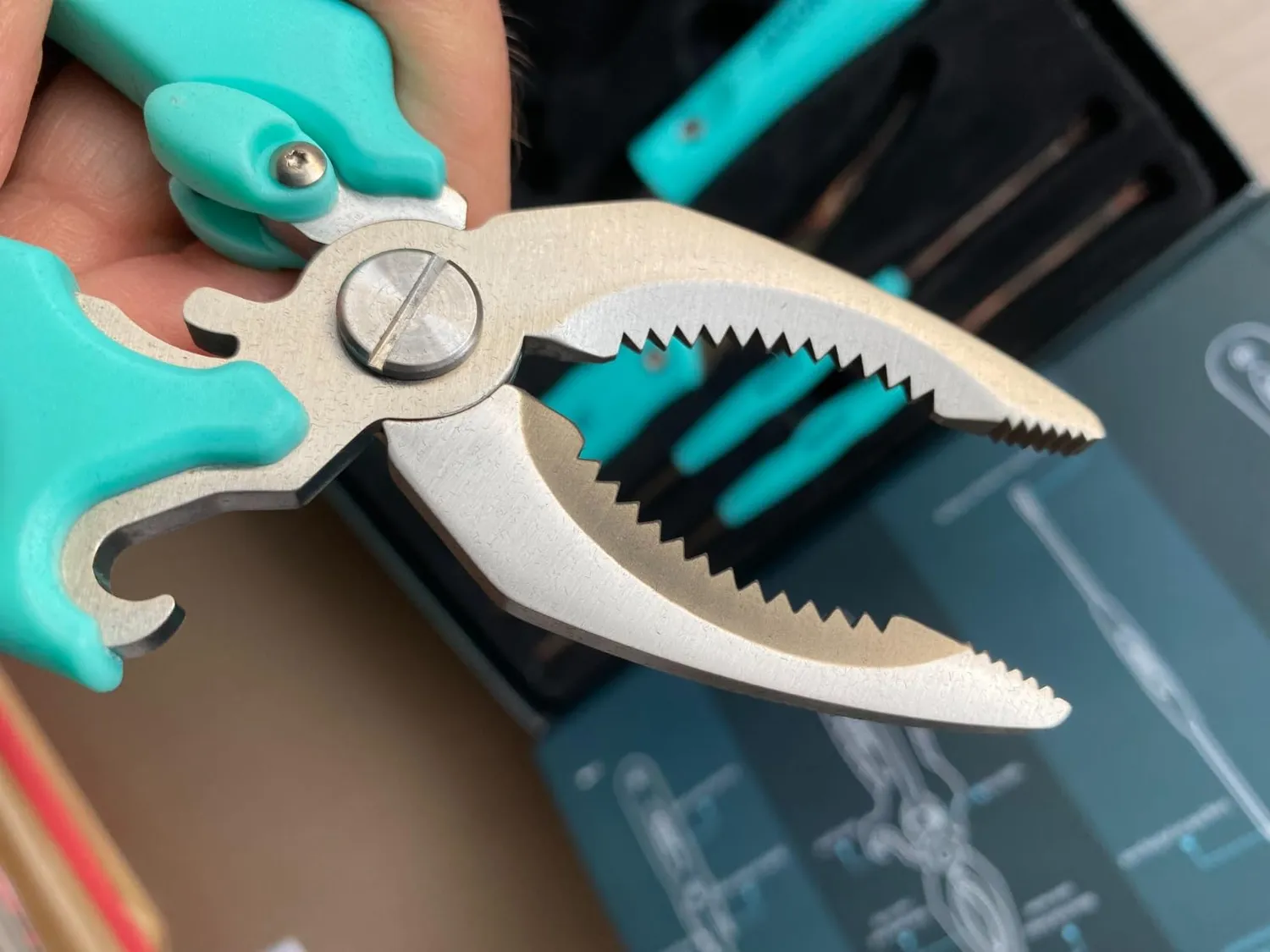 Jason Meeresfrüchtebesteck Set 5-teilig Edelstahl Geschenkbox