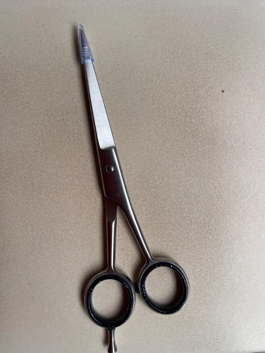 OCBA Friseurschere 6 Zoll Silber Edelstahl präziser Schnitt