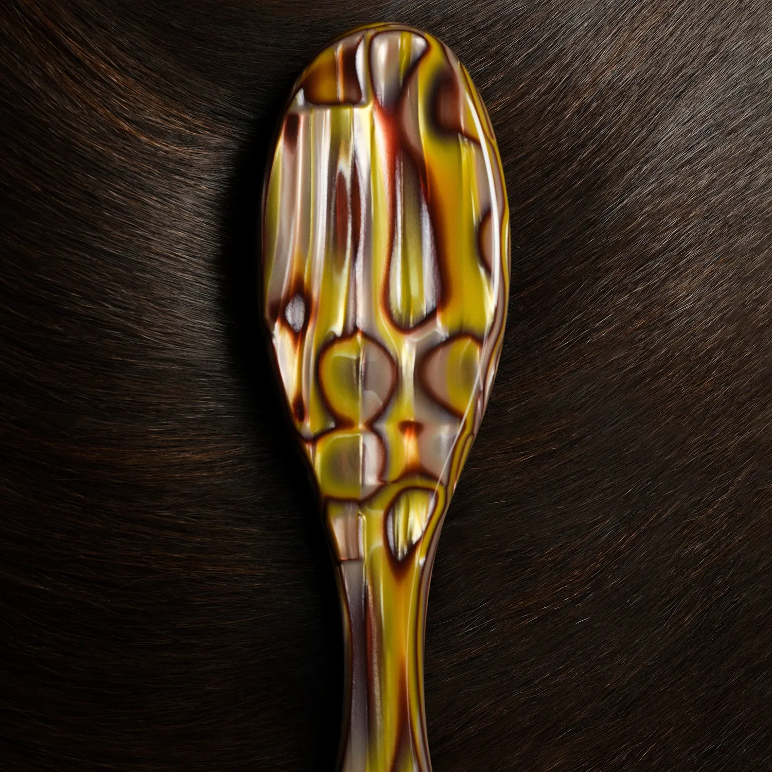 Oribe Italian Resin Flat Brush Paddelbürste Normal Glanz