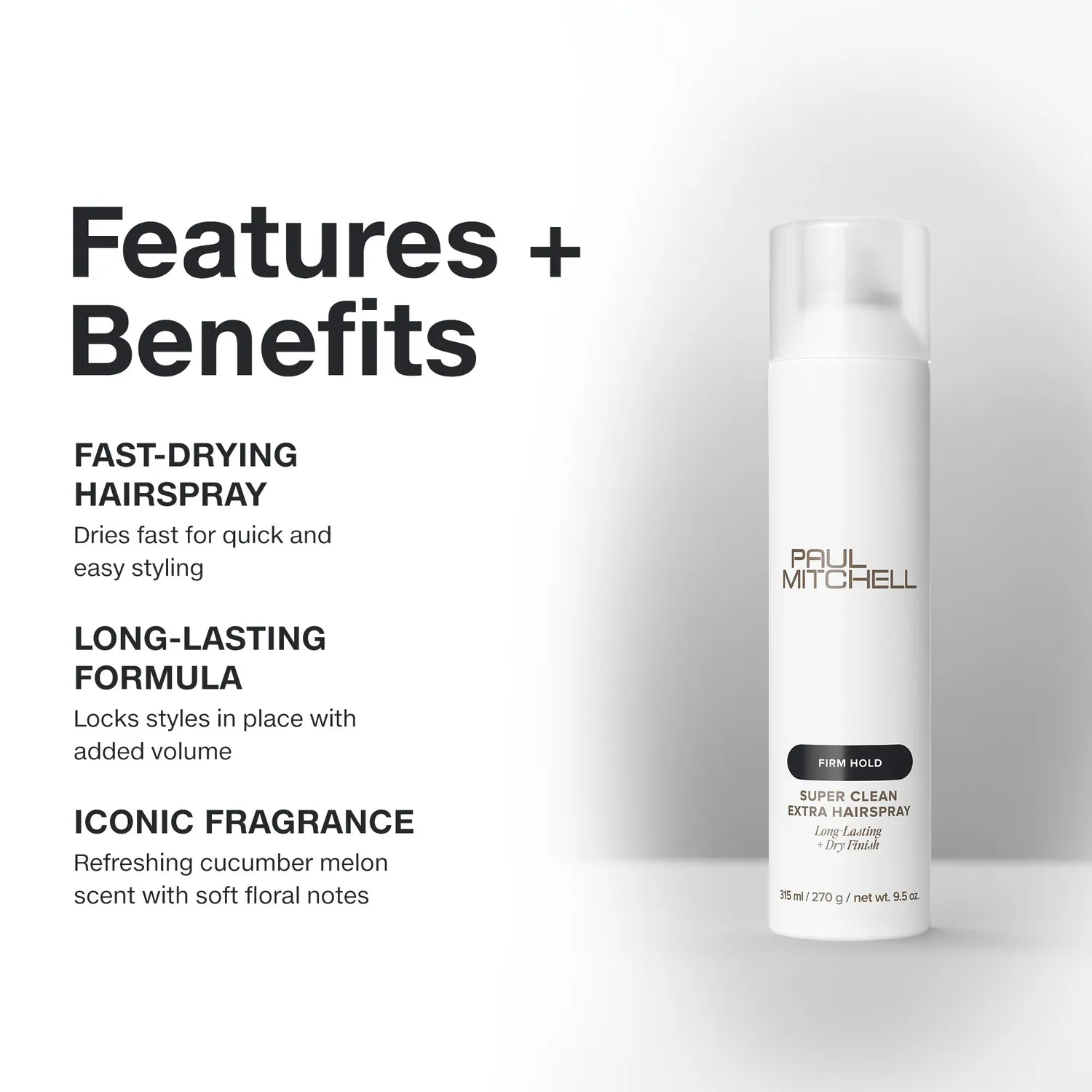 Paul Mitchell Super Clean Extra Haarspray 280 ml starker Halt