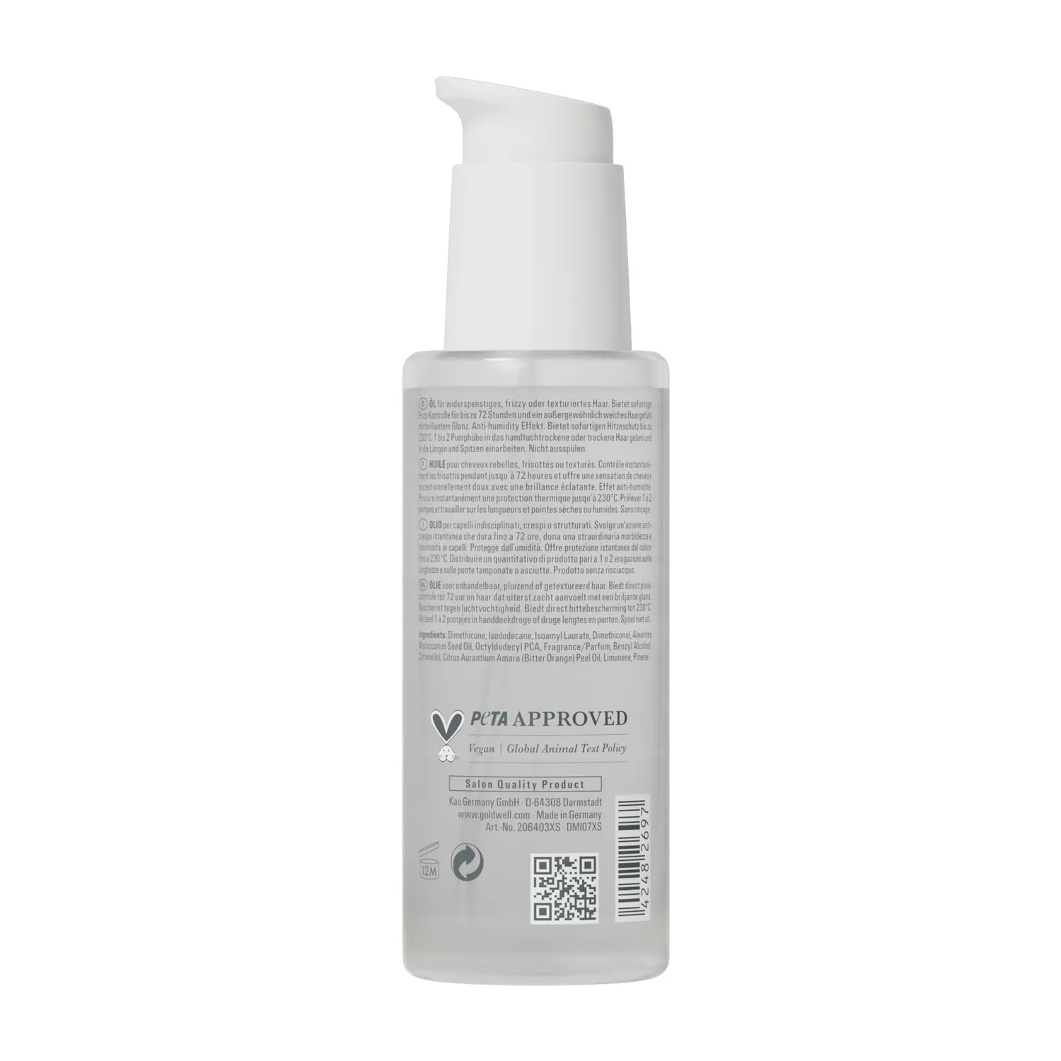 Goldwell Dualsenses Just Smooth Öl Haaröl Anti-Frizz 100 ml