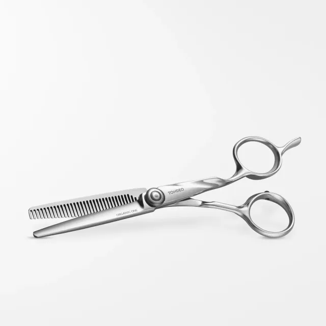 TONDEO ORGAENIC ONE Effilierschere Silber 32 Zähne