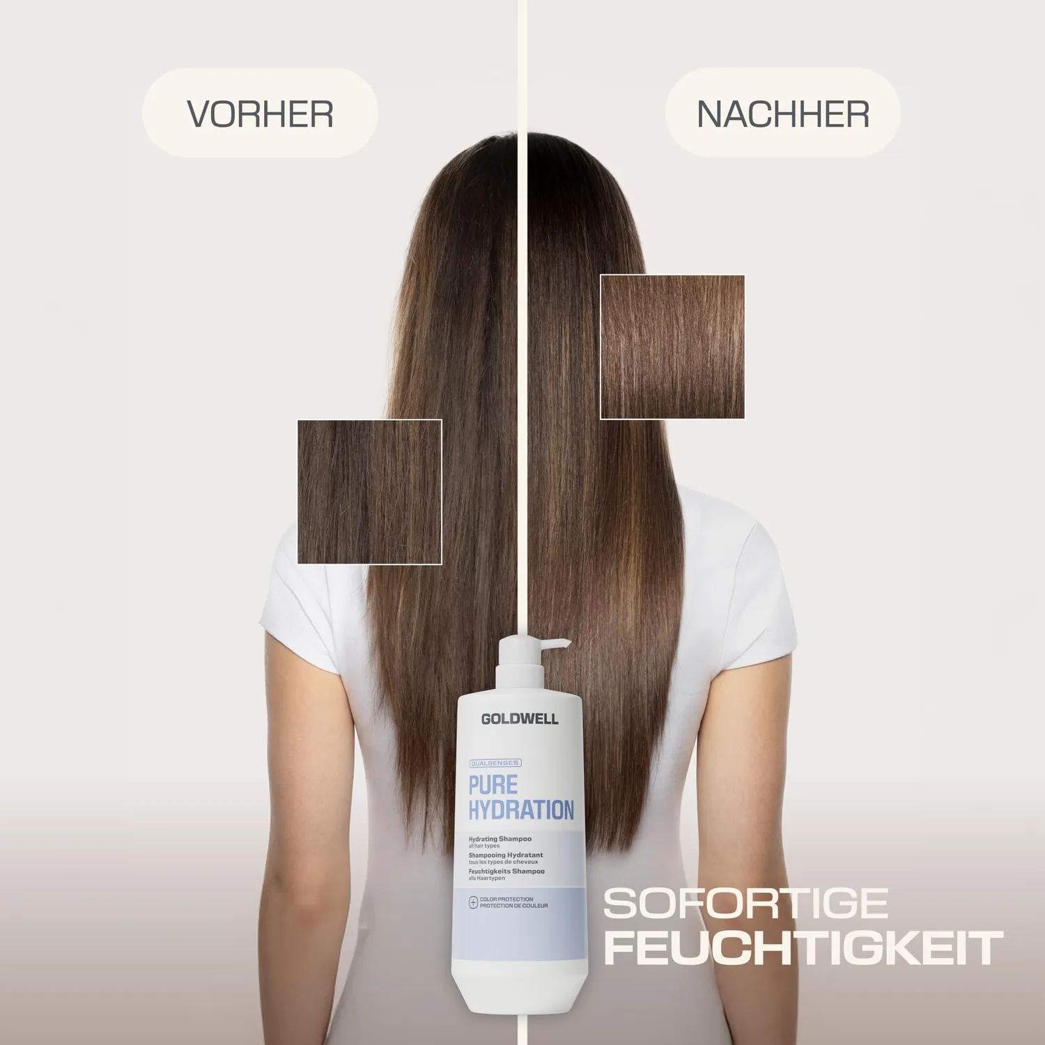 Goldwell Dualsenses Pure Hydration Shampoo 1 l Feuchtigkeit