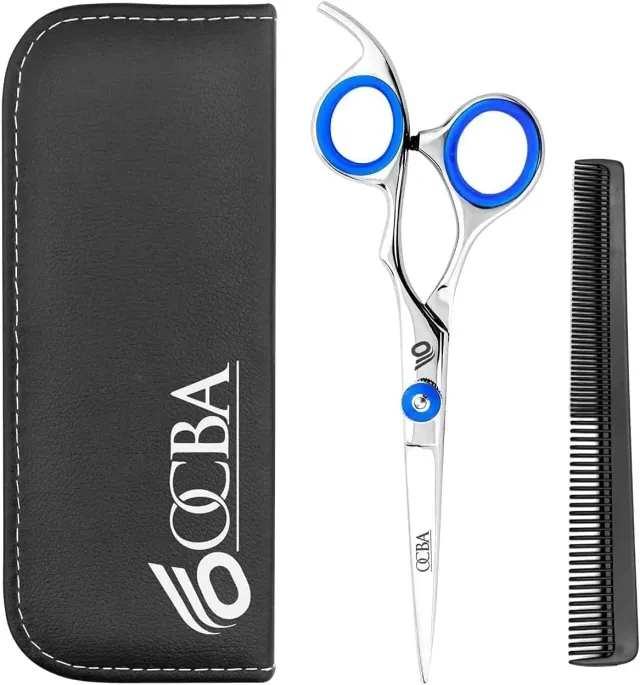 OCBA Premium Haarschere Friseurschere scharfer Schnitt