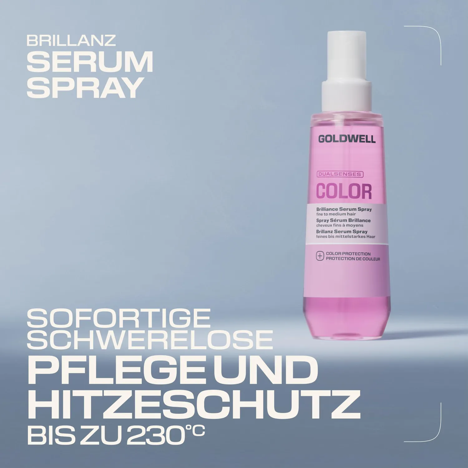 Goldwell Dualsenses Color Serum Glanzspray 50ml mit Hitzeschutz