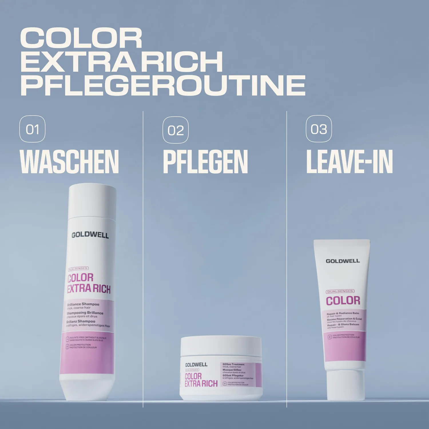 Goldwell Dualsenses Color Extra Rich 60 Sek Kur für dickes Haar