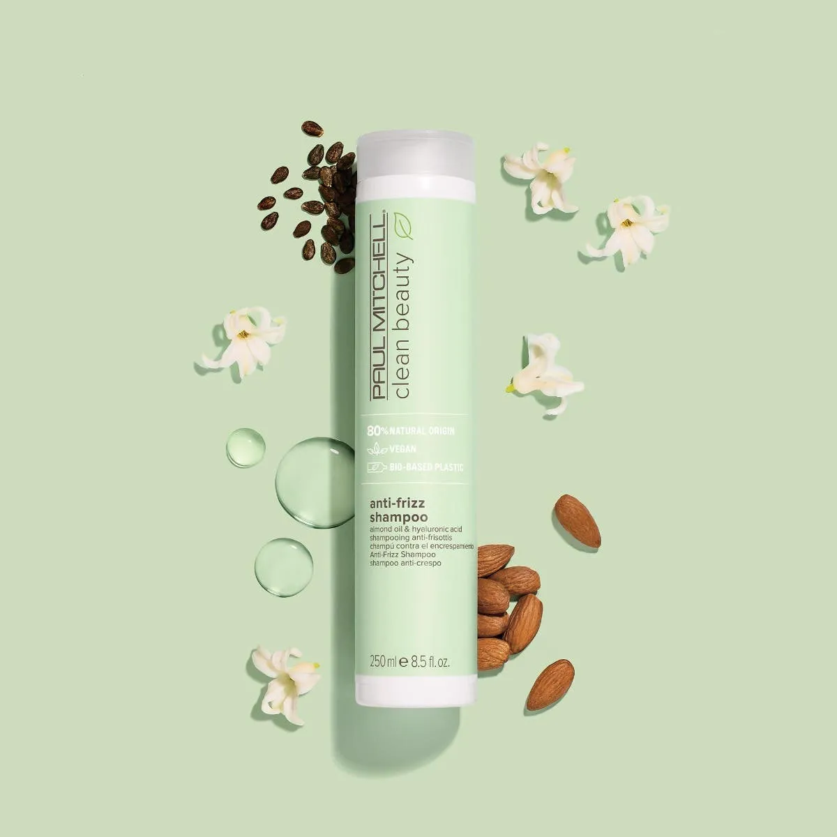 Paul Mitchell Clean Beauty Anti-Frizz Shampoo 8,5 oz sulfatfrei