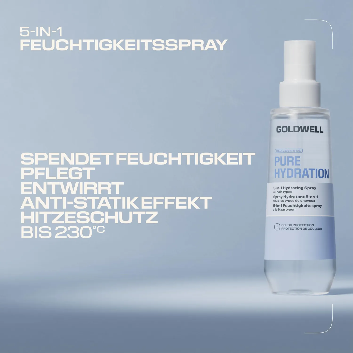 Goldwell Dualsenses Pure Hydration 5-in-1 Spray 150 ml Hitzeschutz