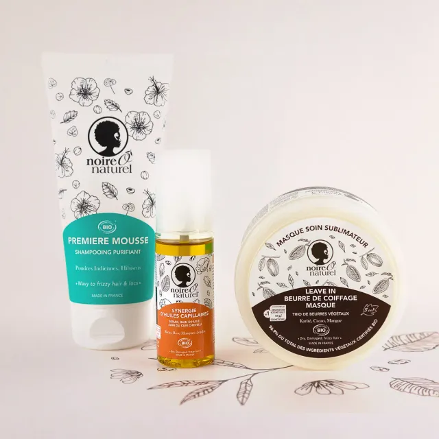 Noireônaturel Kit Rituel Haarpflege-Set 3-teilig Bio