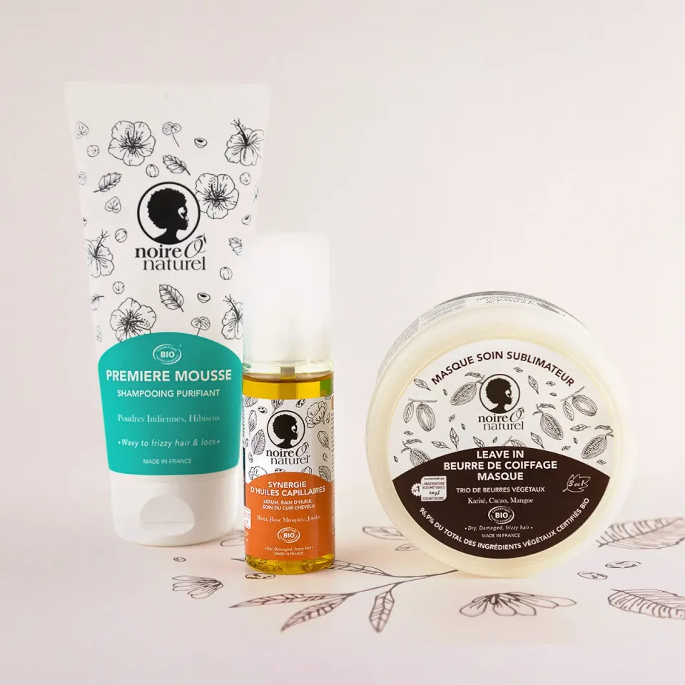 Noireônaturel Kit Rituel Haarpflege-Set 3-teilig Bio