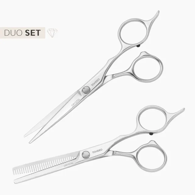 TONDEO Crystal Duo Scheren-Set 5.5 + 5.25 Offset