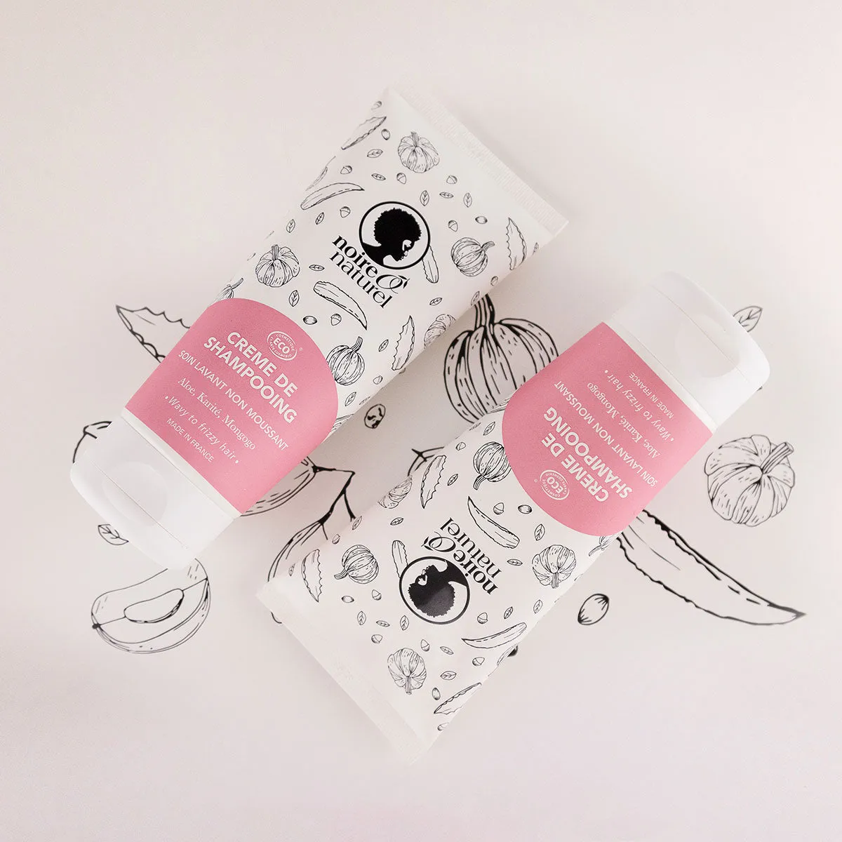 Noireônaturel Crème de Shampooing Co-Wash Duo Bio