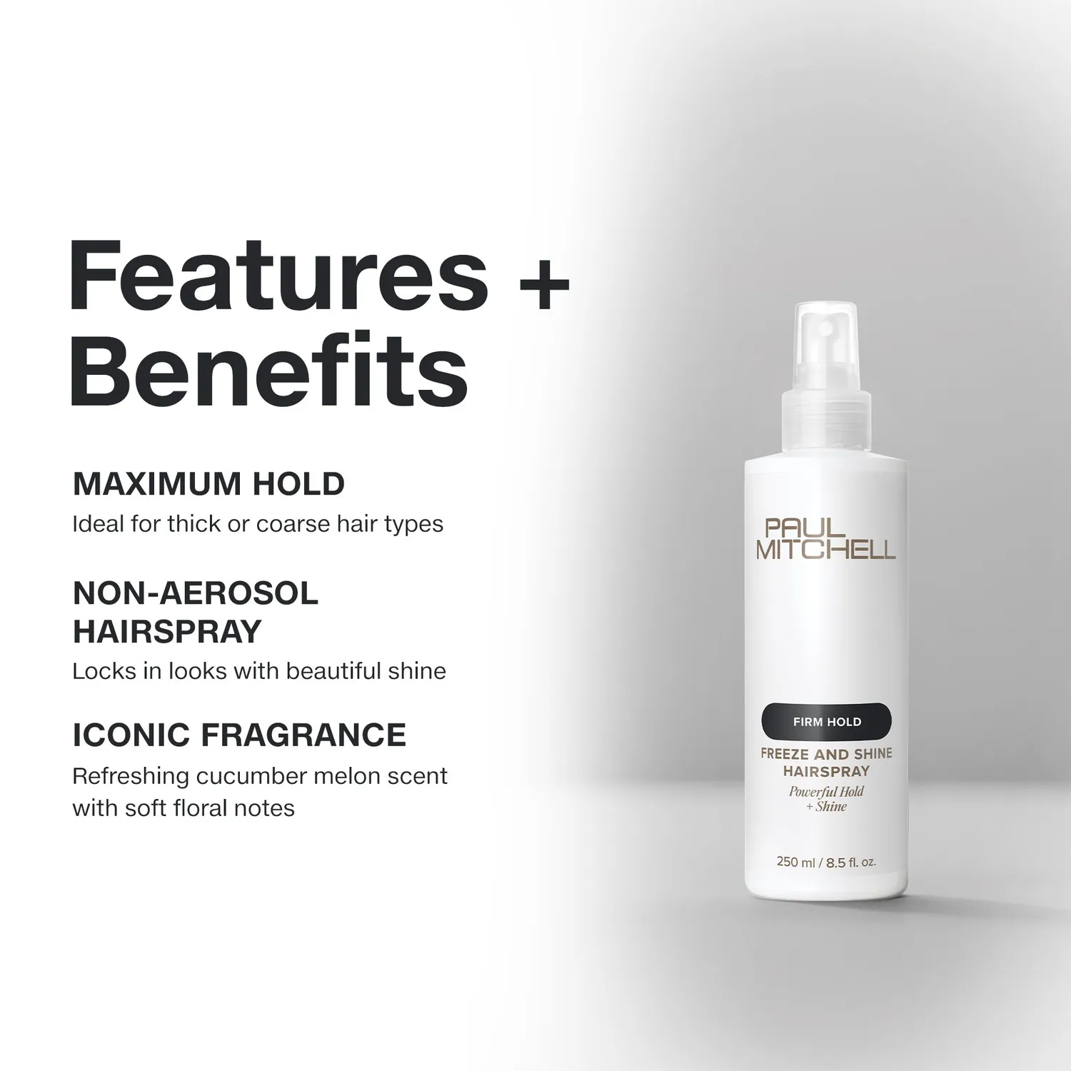 Paul Mitchell Freeze and Shine Haarspray 1000 ml starker Halt
