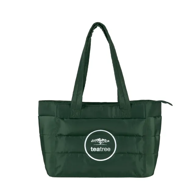 Paul Mitchell Tea Tree Tote grün gesteppt Shopper